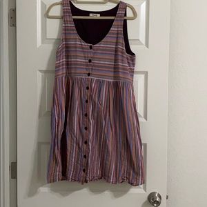 Madewell stripped sundress